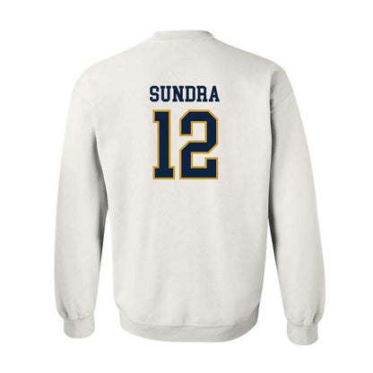 Notre Dame - NCAA Men's Basketball : Garrett Sundra - Sports Shersey Crewneck Sweatshirt-1
