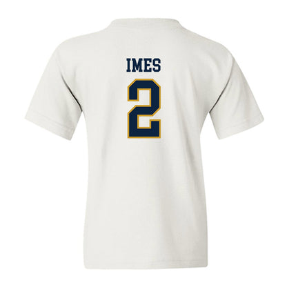 Notre Dame - NCAA Men's Basketball : Logan Imes - Sports Shersey Youth T-Shirt-1