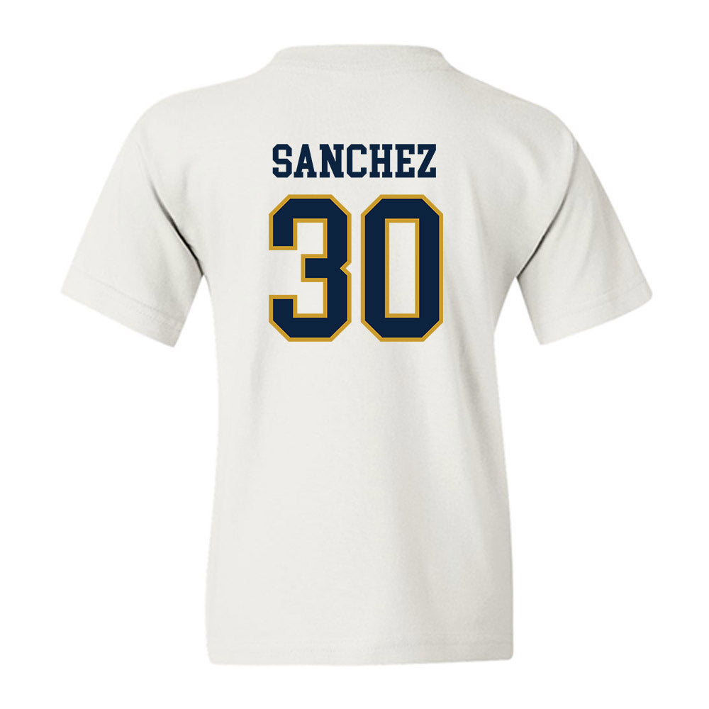 Notre Dame - NCAA Women's Basketball : Gisela Sanchez - Sports Shersey Youth T-Shirt-1