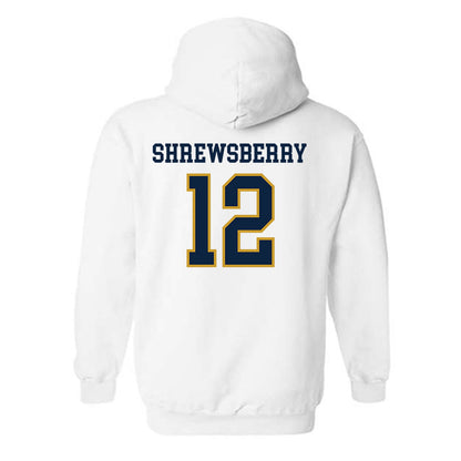 Notre Dame - NCAA Men's Basketball : Nick Shrewsberry - Sports Shersey Hooded Sweatshirt-1