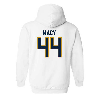 Notre Dame - NCAA Women's Basketball : Leah Macy - Sports Shersey Hooded Sweatshirt-1