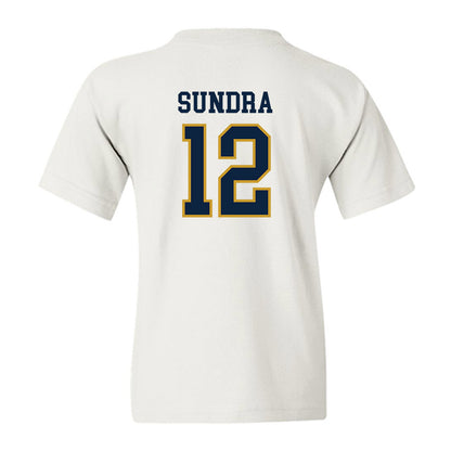 Notre Dame - NCAA Men's Basketball : Garrett Sundra - Sports Shersey Youth T-Shirt-1