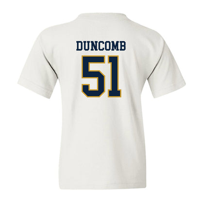 Notre Dame - NCAA Men's Basketball : Logan Duncomb - Sports Shersey Youth T-Shirt-1