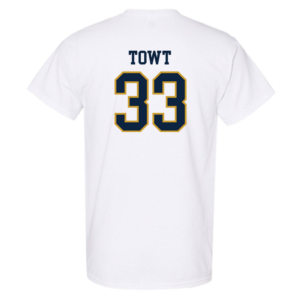 Notre Dame - NCAA Men's Basketball : Carson Towt - Sports Shersey T-Shirt-1