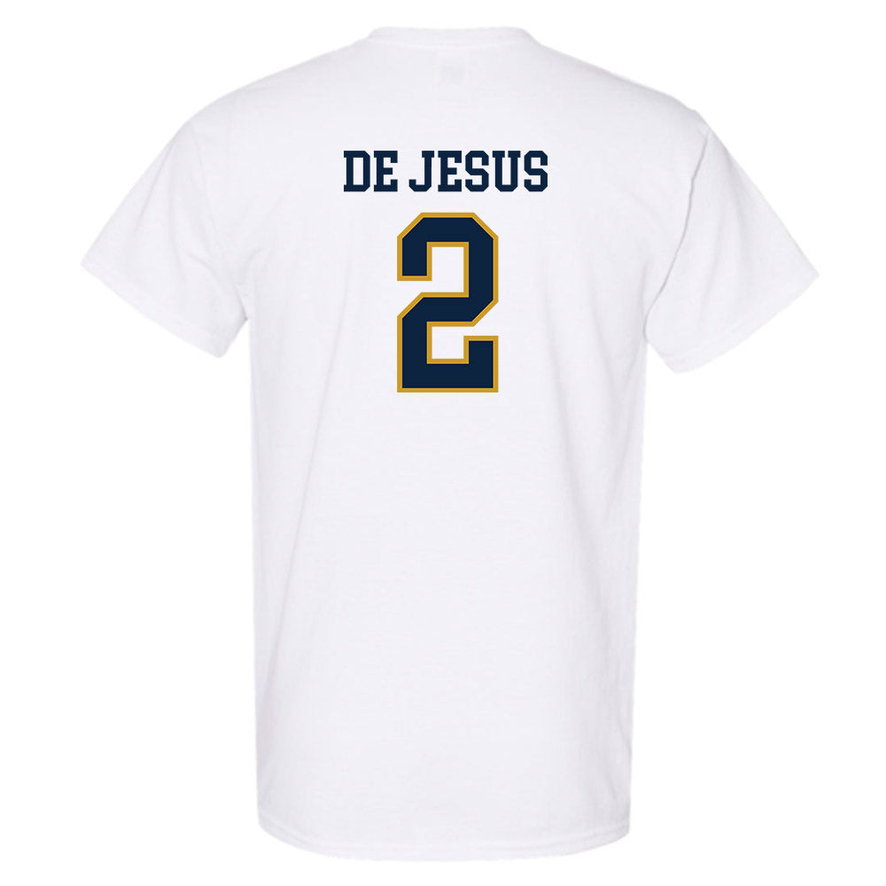 Notre Dame - NCAA Women's Basketball : Vanessa de Jesus - Sports Shersey T-Shirt-1