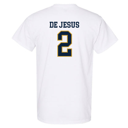 Notre Dame - NCAA Women's Basketball : Vanessa de Jesus - Sports Shersey T-Shirt-1