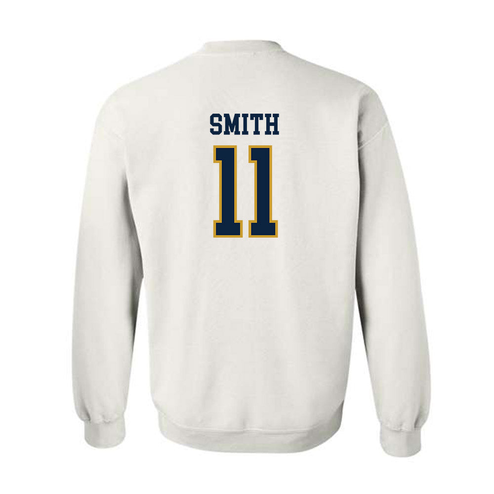 Notre Dame - NCAA Women's Basketball : Jordyn Smith - Sports Shersey Crewneck Sweatshirt-1