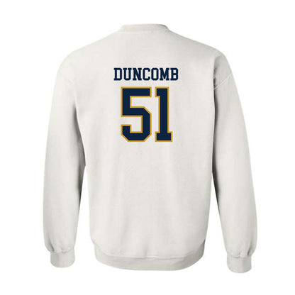 Notre Dame - NCAA Men's Basketball : Logan Duncomb - Sports Shersey Crewneck Sweatshirt-1