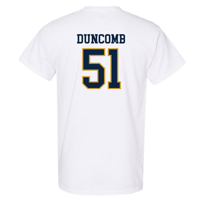 Notre Dame - NCAA Men's Basketball : Logan Duncomb - Sports Shersey T-Shirt-1