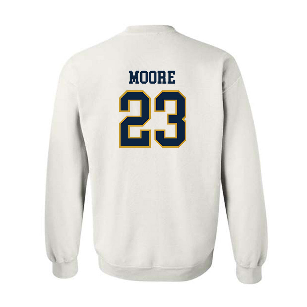 Notre Dame - NCAA Women's Basketball : Iyana Moore - Sports Shersey Crewneck Sweatshirt-1