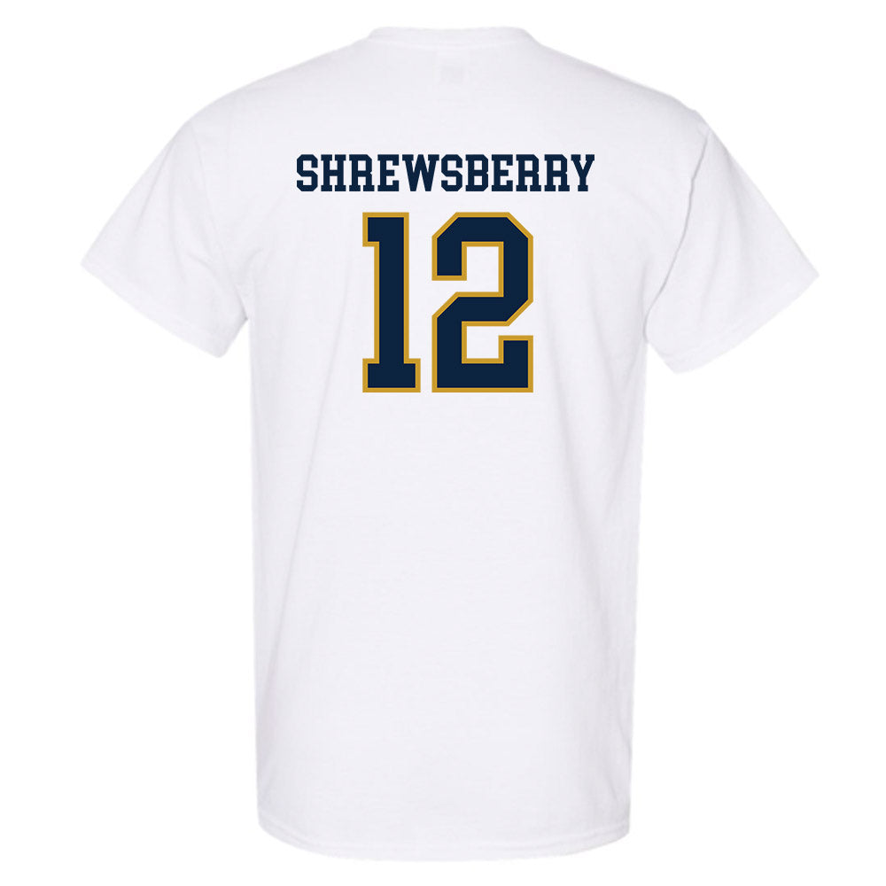 Notre Dame - NCAA Men's Basketball : Nick Shrewsberry - Sports Shersey T-Shirt-1