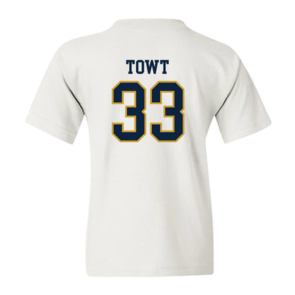 Notre Dame - NCAA Men's Basketball : Carson Towt - Sports Shersey Youth T-Shirt-1