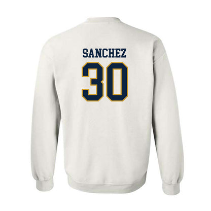 Notre Dame - NCAA Women's Basketball : Gisela Sanchez - Sports Shersey Crewneck Sweatshirt-1