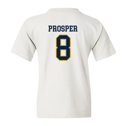 Notre Dame - NCAA Women's Basketball : Cassandre Prosper - Sports Shersey Youth T-Shirt-1