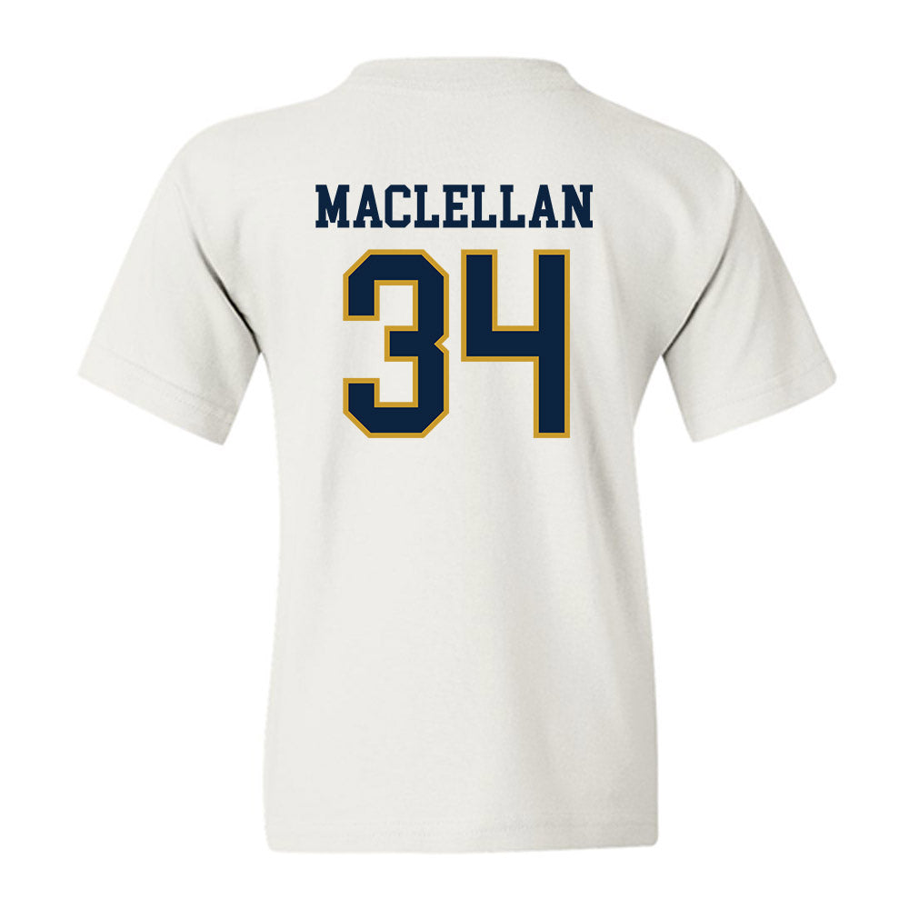 Notre Dame - NCAA Men's Basketball : Matthew MacLellan - Sports Shersey Youth T-Shirt-1