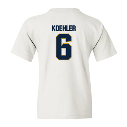 Notre Dame - NCAA Men's Basketball : Brady Koehler - Sports Shersey Youth T-Shirt-1