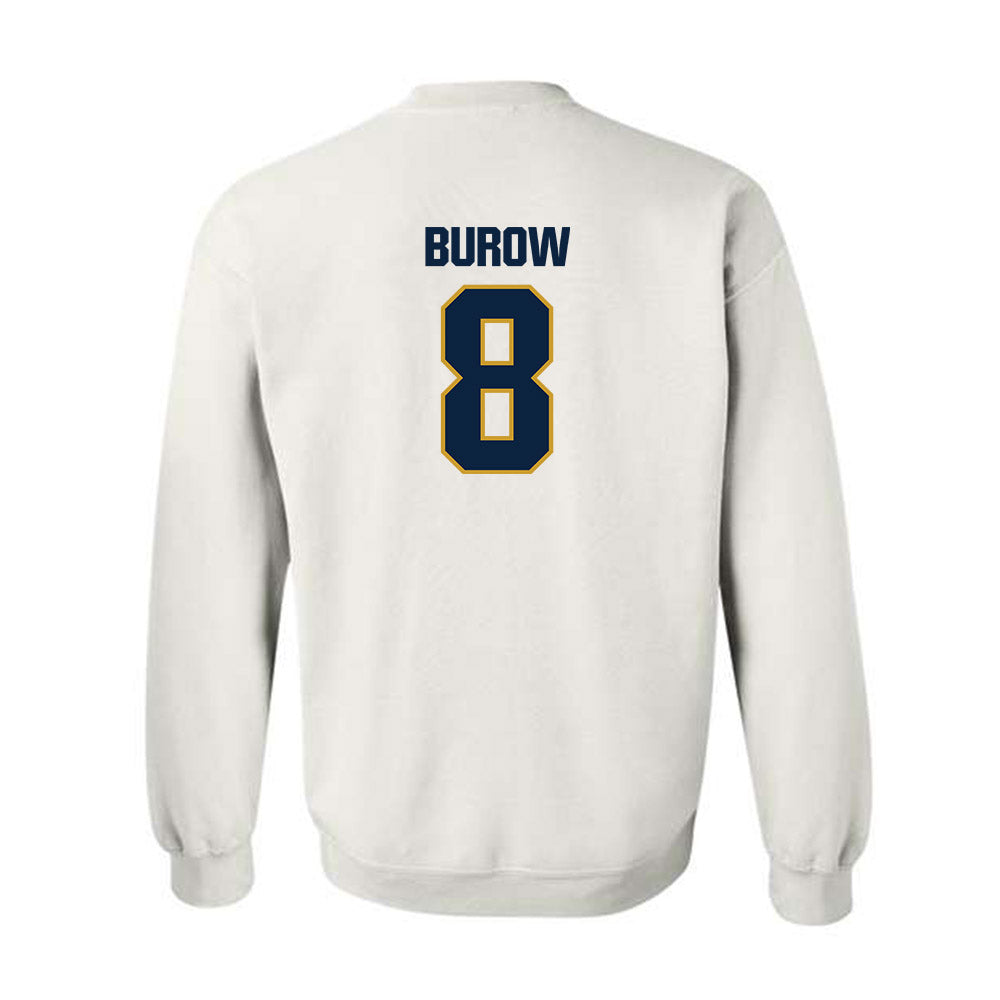 Notre Dame - NCAA Men's Basketball : Jacob Burow - Sports Shersey Crewneck Sweatshirt-1