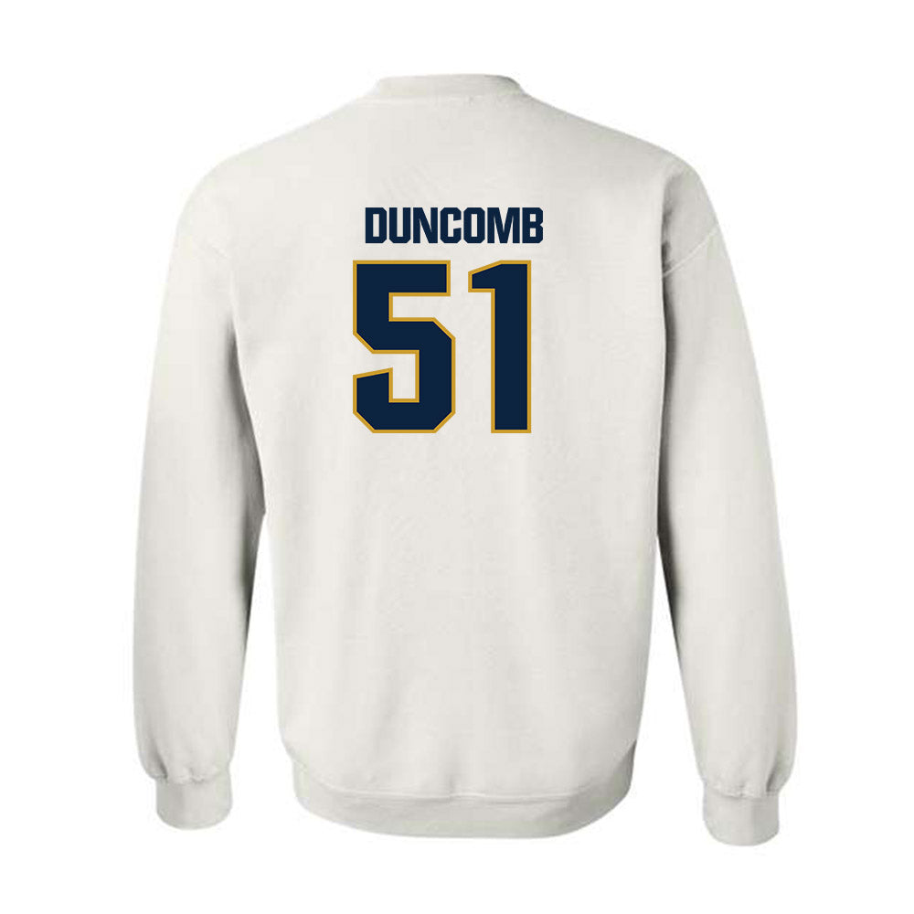 Notre Dame - NCAA Men's Basketball : Logan Duncomb - Sports Shersey Crewneck Sweatshirt-1
