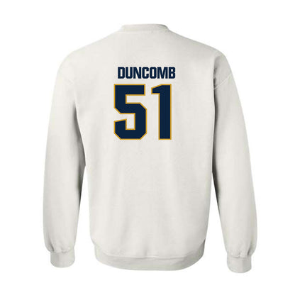Notre Dame - NCAA Men's Basketball : Logan Duncomb - Sports Shersey Crewneck Sweatshirt-1