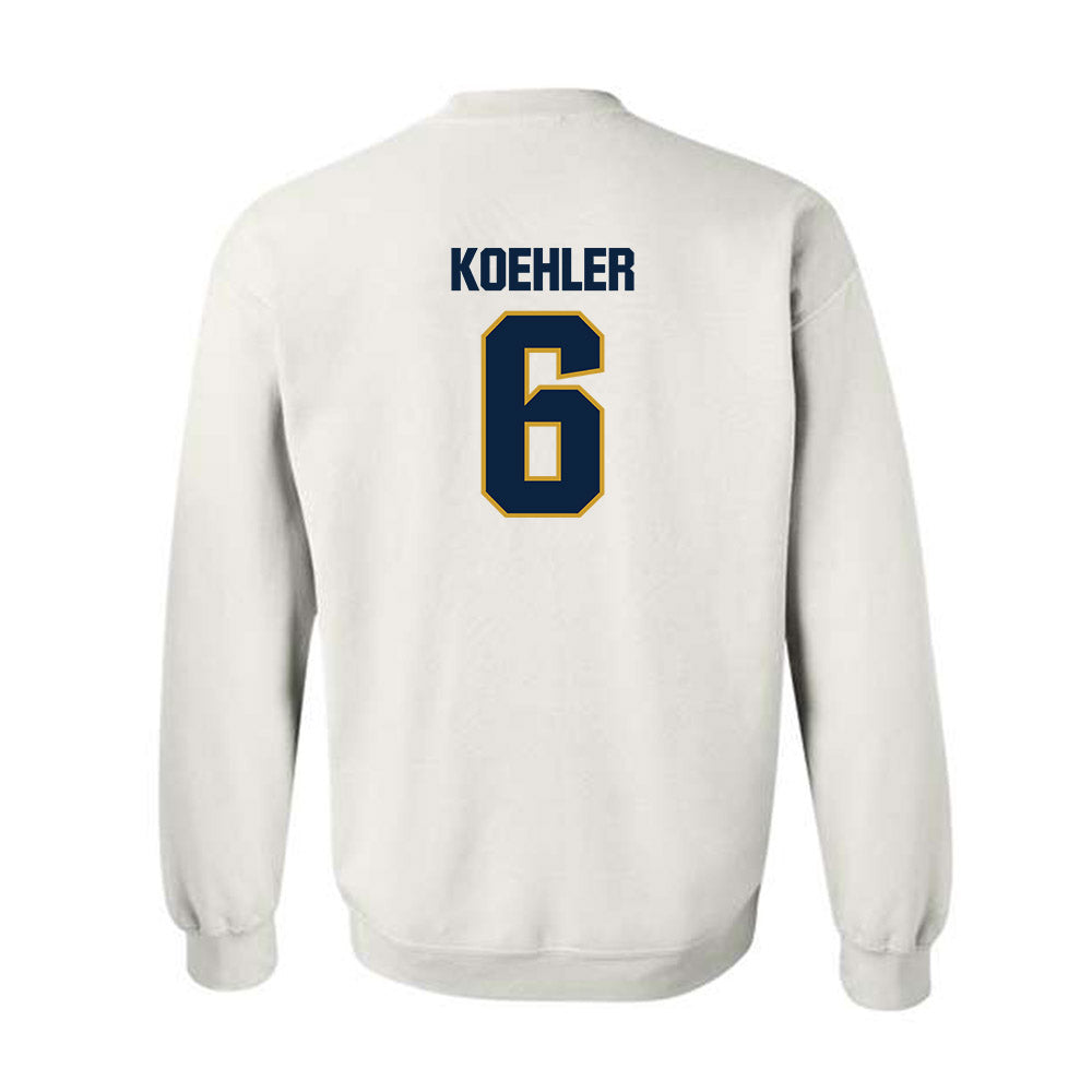 Notre Dame - NCAA Men's Basketball : Brady Koehler - Sports Shersey Crewneck Sweatshirt-1