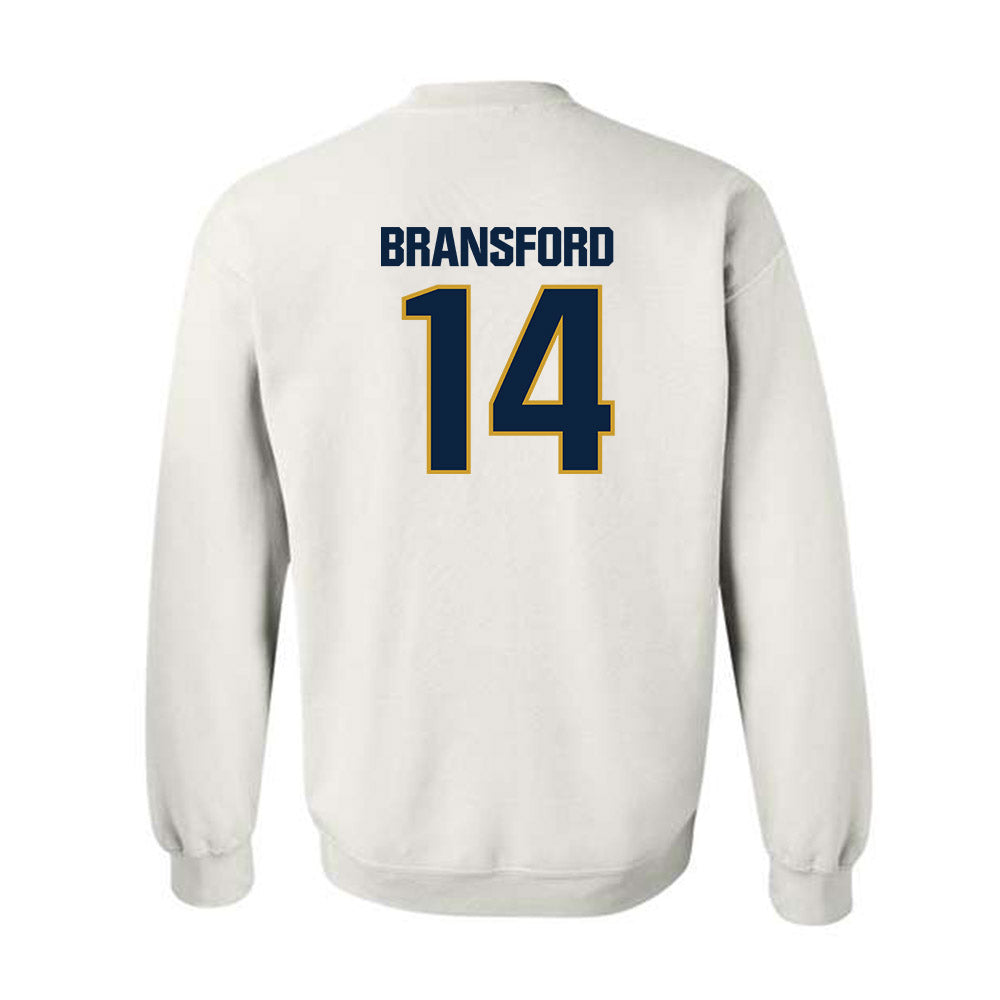 Notre Dame - NCAA Women's Basketball : Kk Bransford - Sports Shersey Crewneck Sweatshirt-1