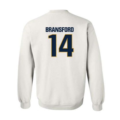Notre Dame - NCAA Women's Basketball : Kk Bransford - Sports Shersey Crewneck Sweatshirt-1
