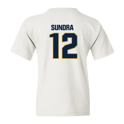 Notre Dame - NCAA Men's Basketball : Garrett Sundra - Sports Shersey Youth T-Shirt-1