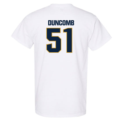 Notre Dame - NCAA Men's Basketball : Logan Duncomb - Sports Shersey T-Shirt-1