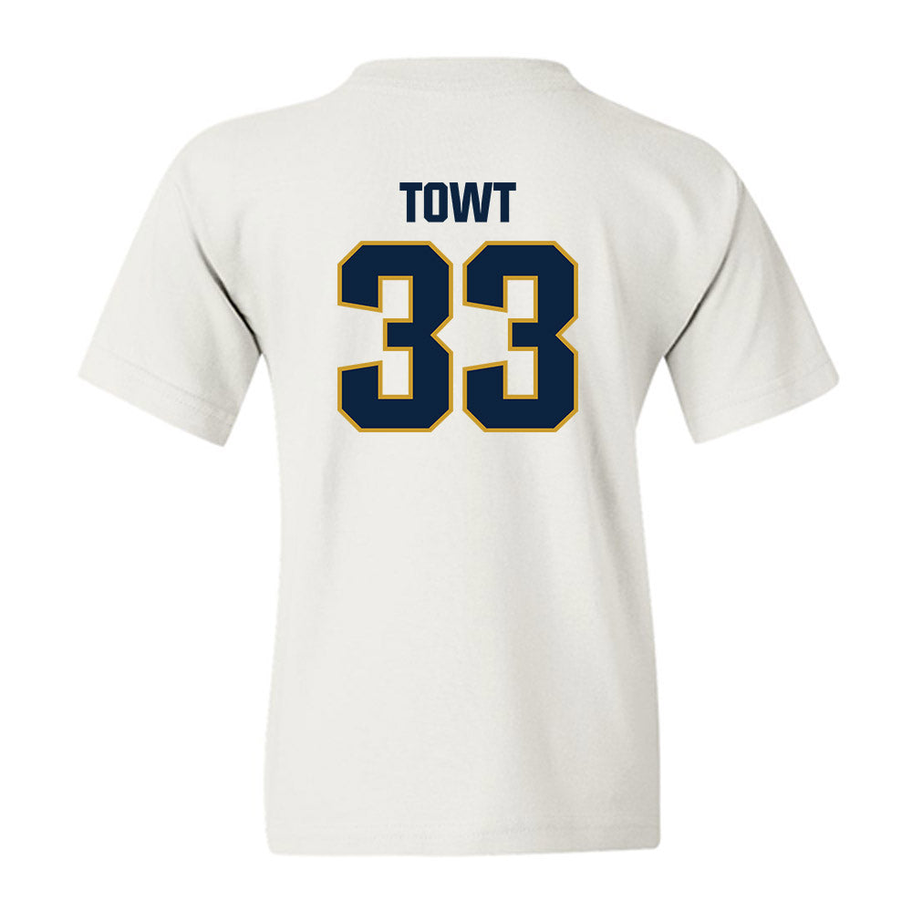 Notre Dame - NCAA Men's Basketball : Carson Towt - Sports Shersey Youth T-Shirt-1