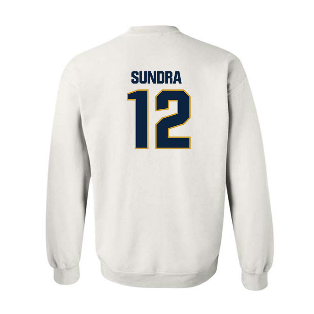 Notre Dame - NCAA Men's Basketball : Garrett Sundra - Sports Shersey Crewneck Sweatshirt-1