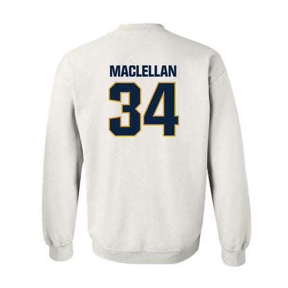 Notre Dame - NCAA Men's Basketball : Matthew MacLellan - Sports Shersey Crewneck Sweatshirt-1
