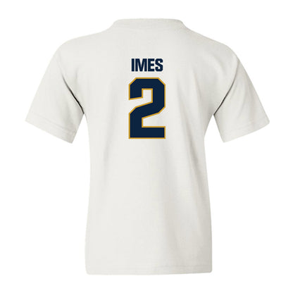 Notre Dame - NCAA Men's Basketball : Logan Imes - Sports Shersey Youth T-Shirt-1