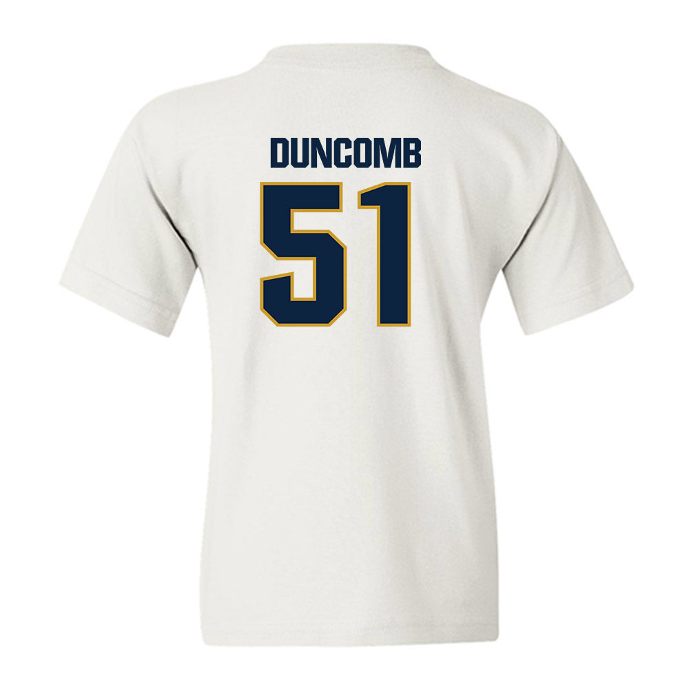 Notre Dame - NCAA Men's Basketball : Logan Duncomb - Sports Shersey Youth T-Shirt-1