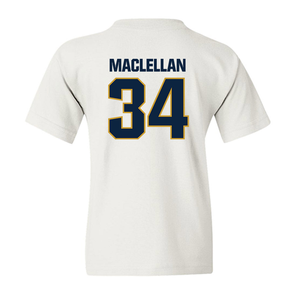 Notre Dame - NCAA Men's Basketball : Matthew MacLellan - Sports Shersey Youth T-Shirt-1