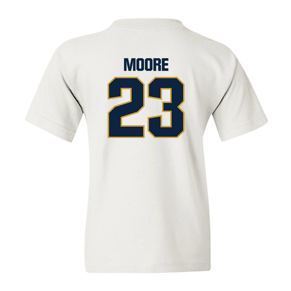 Notre Dame - NCAA Women's Basketball : Iyana Moore - Sports Shersey Youth T-Shirt-1