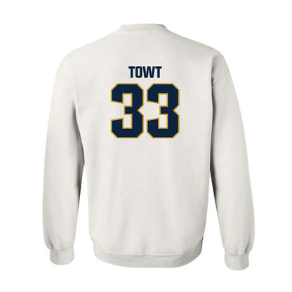 Notre Dame - NCAA Men's Basketball : Carson Towt - Sports Shersey Crewneck Sweatshirt-1