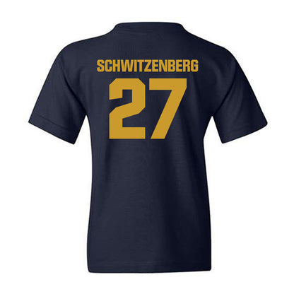 Notre Dame - NCAA Men's Lacrosse : Nate Schwitzenberg - Sports Shersey Youth T-Shirt-1