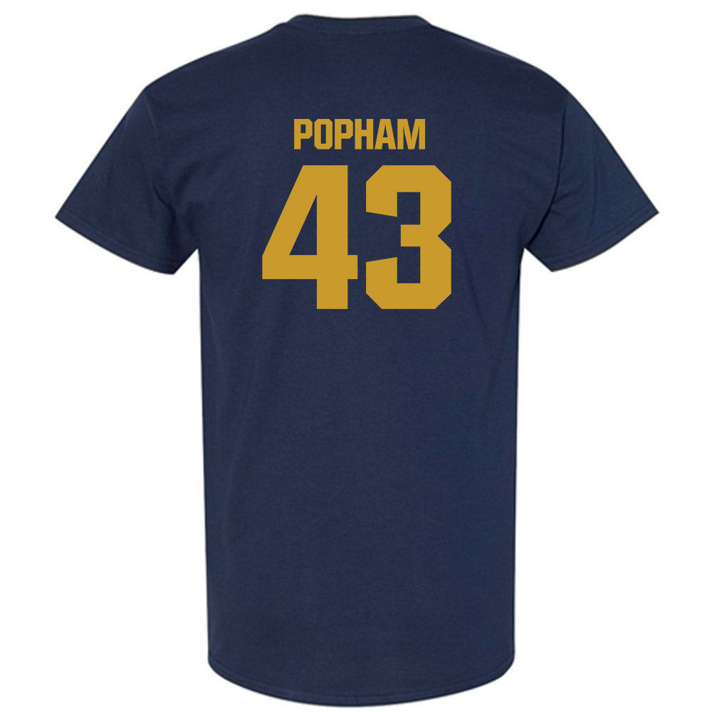 Notre Dame - NCAA Men's Lacrosse : Bo Popham - Sports Shersey T-Shirt-1