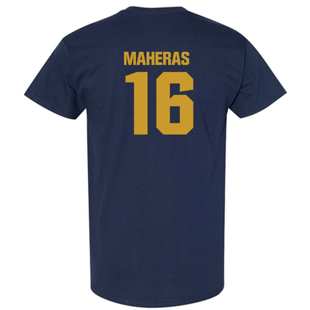 Notre Dame - NCAA Men's Lacrosse : Will Maheras - Sports Shersey T-Shirt-1
