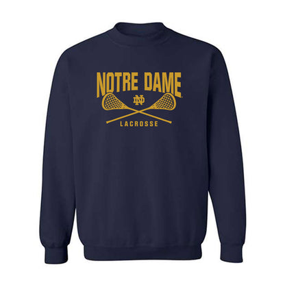 Notre Dame - NCAA Women's Lacrosse : Ingrid Kavanagh - Sports Shersey Crewneck Sweatshirt-0