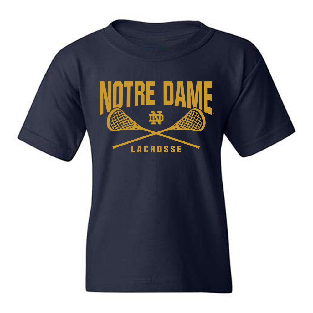 Notre Dame - NCAA Men's Lacrosse : Thomas Ricciardelli - Sports Shersey Youth T-Shirt-0