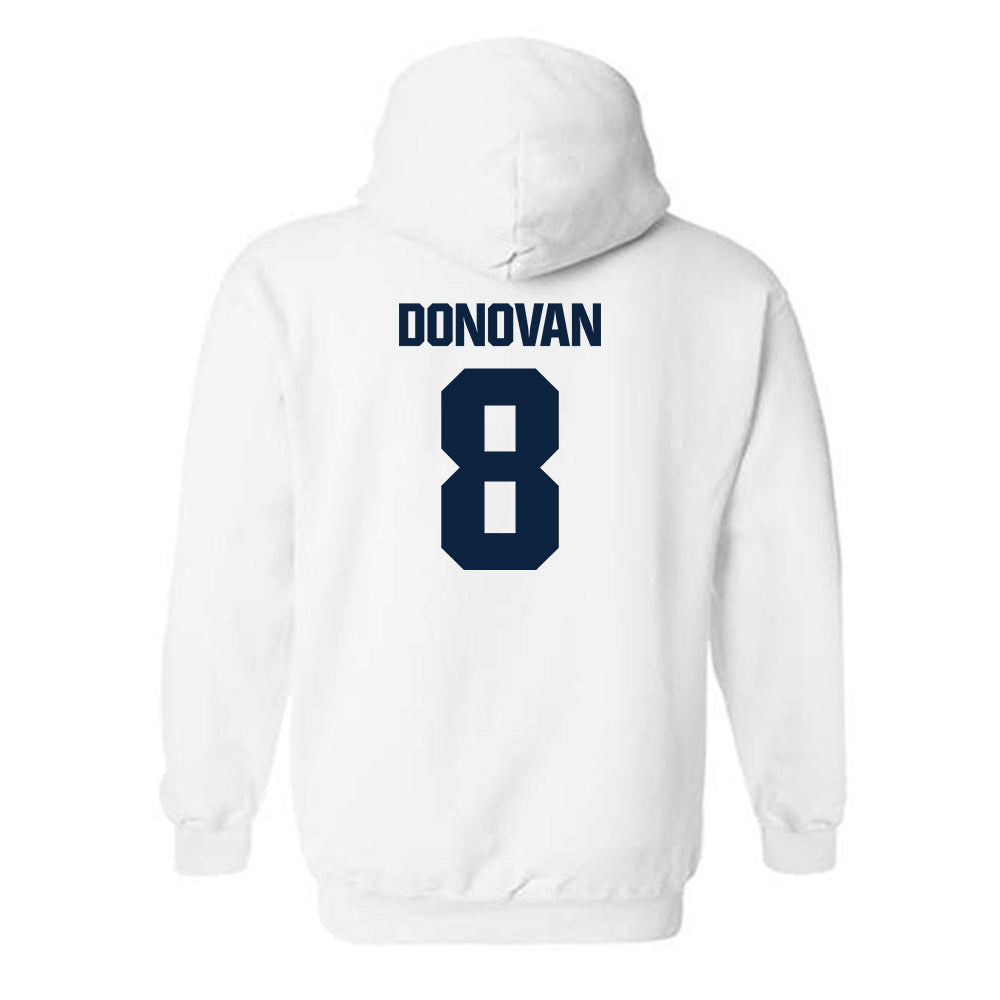 Notre Dame - NCAA Men's Lacrosse : Andrew Donovan - Sports Shersey Hooded Sweatshirt-1