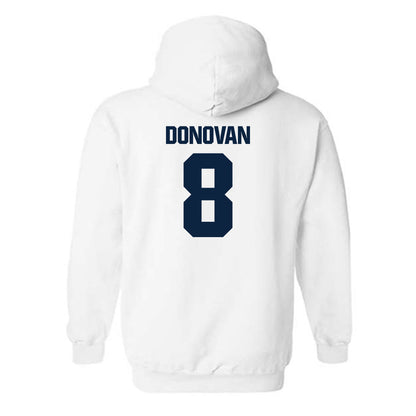 Notre Dame - NCAA Men's Lacrosse : Andrew Donovan - Sports Shersey Hooded Sweatshirt-1