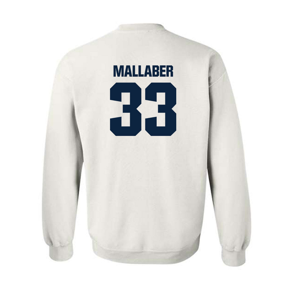Notre Dame - NCAA Women's Lacrosse : Katie Mallaber - Sports Shersey Crewneck Sweatshirt-1