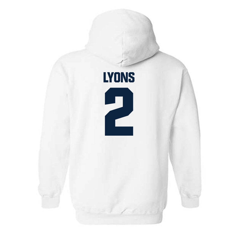 Notre Dame - NCAA Women's Lacrosse : Abigail Lyons - Sports Shersey Hooded Sweatshirt-1