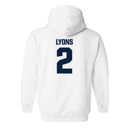 Notre Dame - NCAA Women's Lacrosse : Abigail Lyons - Sports Shersey Hooded Sweatshirt-1