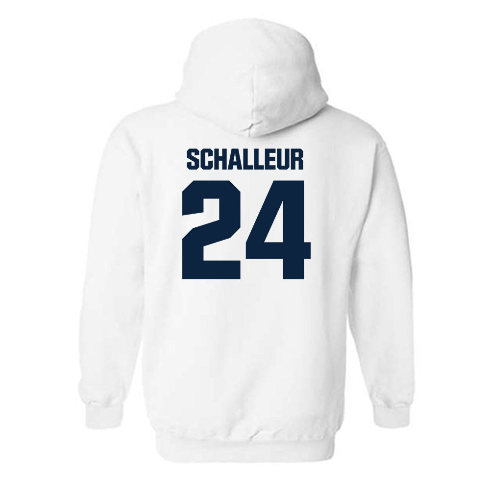 Notre Dame - NCAA Women's Lacrosse : Bailey Schalleur - Sports Shersey Hooded Sweatshirt-1