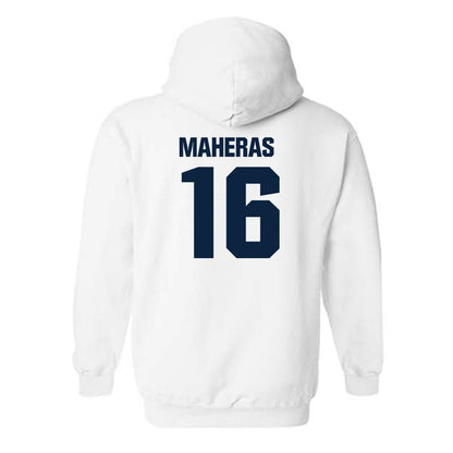 Notre Dame - NCAA Men's Lacrosse : Will Maheras - Sports Shersey Hooded Sweatshirt-1