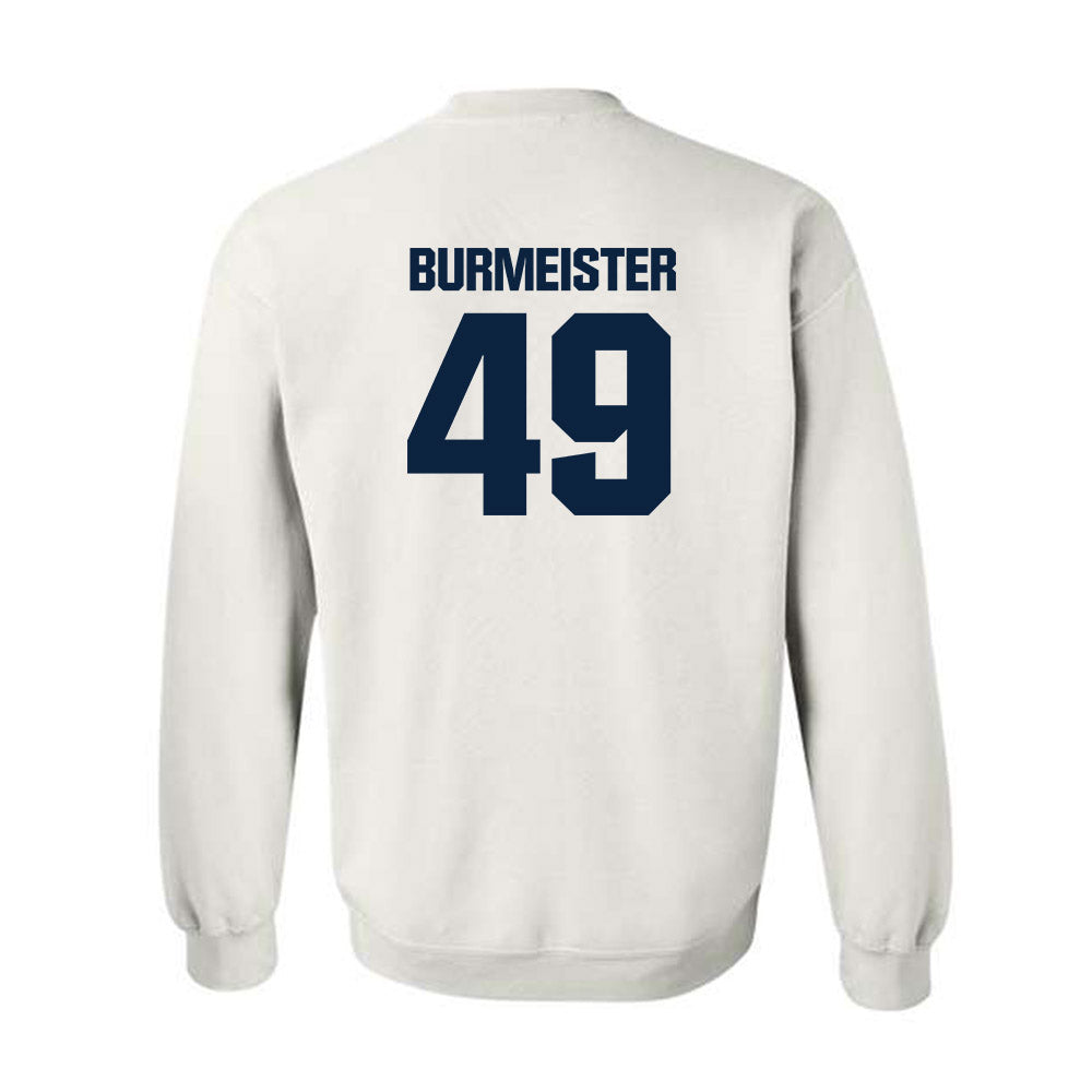 Notre Dame - NCAA Men's Lacrosse : Ben Burmeister - Sports Shersey Crewneck Sweatshirt-1