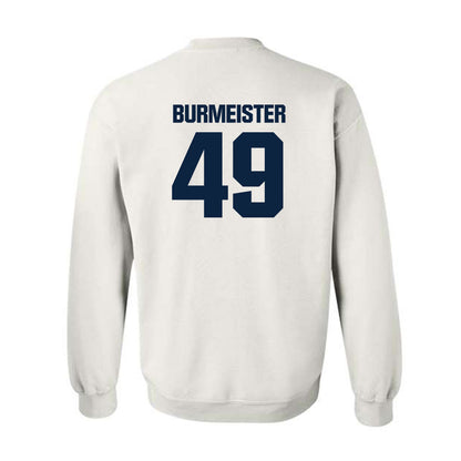 Notre Dame - NCAA Men's Lacrosse : Ben Burmeister - Sports Shersey Crewneck Sweatshirt-1